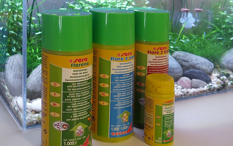 Fertilizzanti per acquario Sera