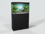 Acquario 105 Litri con Mobile Nero – Linea Standard