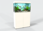 Acquario 105 Litri con Mobile Bianco – Linea Standard