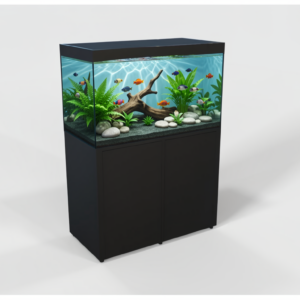 Acquario 280 Litri con Mobile Nero – Linea Standard