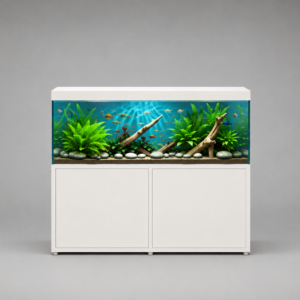 Acquario standard 300 litri con Mobile Bianco - Linea Standard