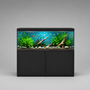 Acquario 300 Litri con Mobile Nero – Linea Standard
