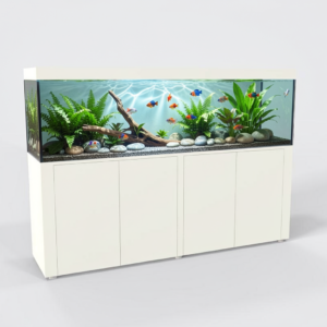 Acquario 450 Litri con Mobile Bianco – Linea Standard